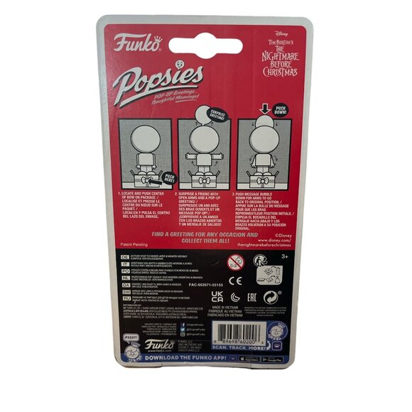 Funko Popsies VAMPIRE JACK SKELLINGTON HALLOWEEN Nightmare Before Christmas - Picture 2 of 4